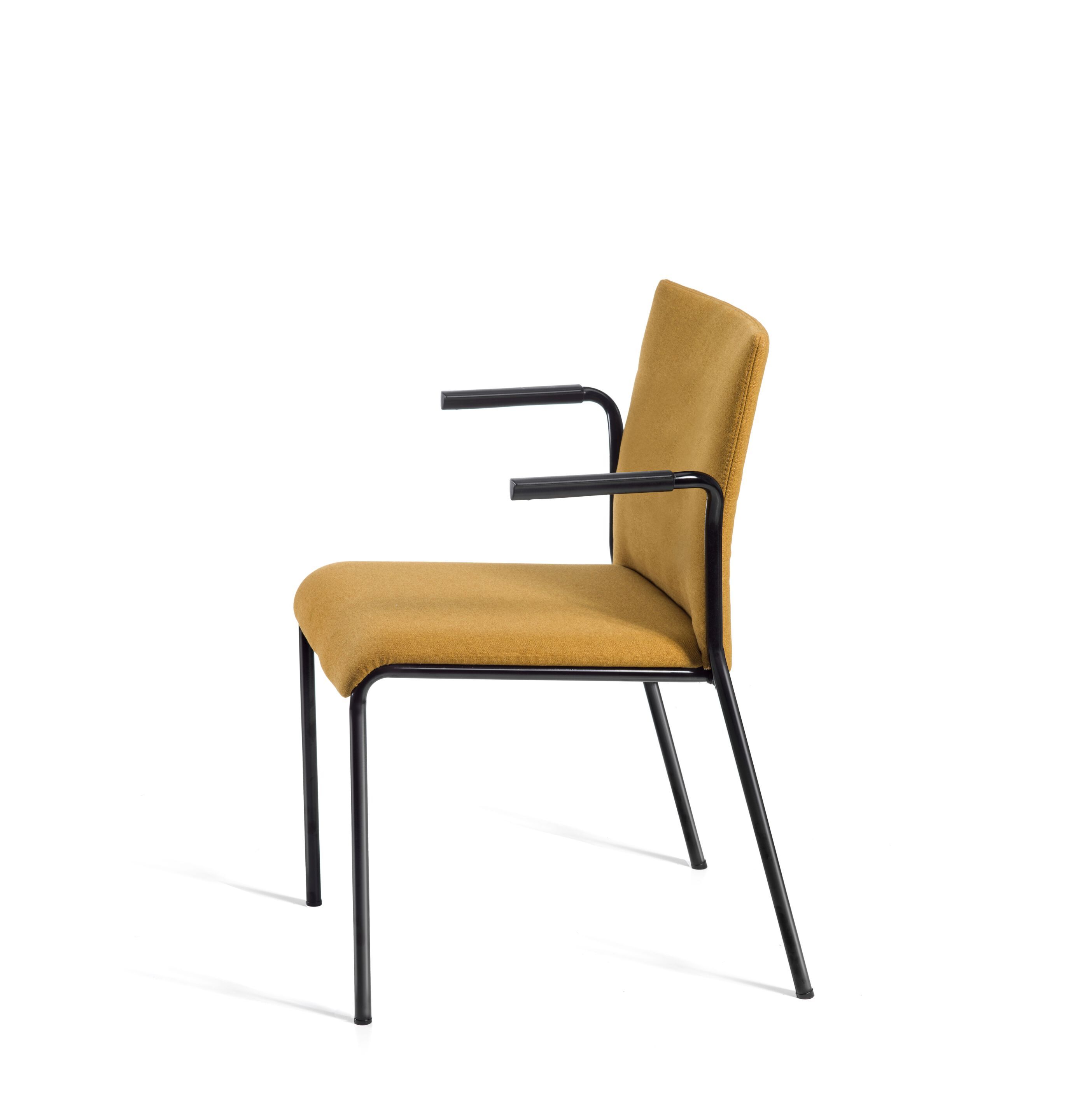 Мягкий тканевый стул с подлокотниками GABER TECKEL B UPH ARCH-00083275 - Вид №1