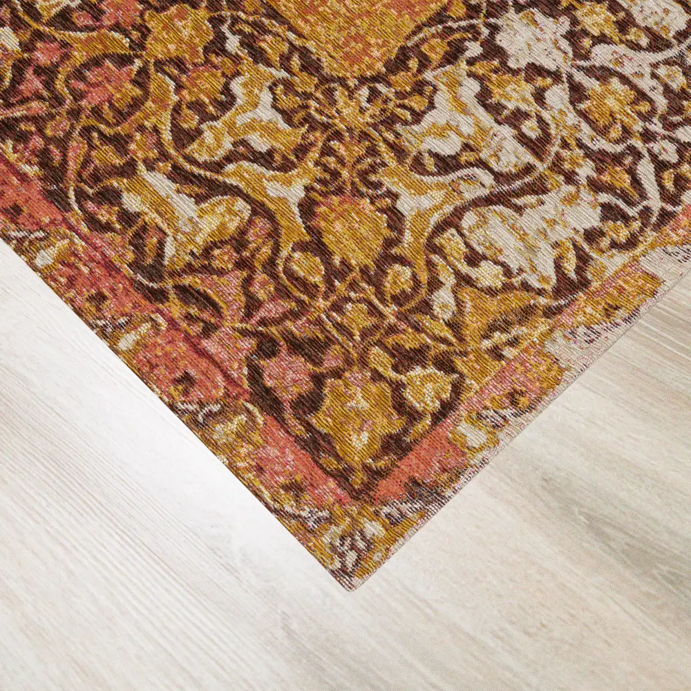 Ковер полиэстер/хлопок Прато 59 Х 195x285 см цвет золотистый CTIM STLM-2160026 - Вид №1