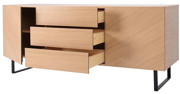 Heavens Буфет из лакированного дуба с ящиками Leila sun-id-1470622 - Вид №2