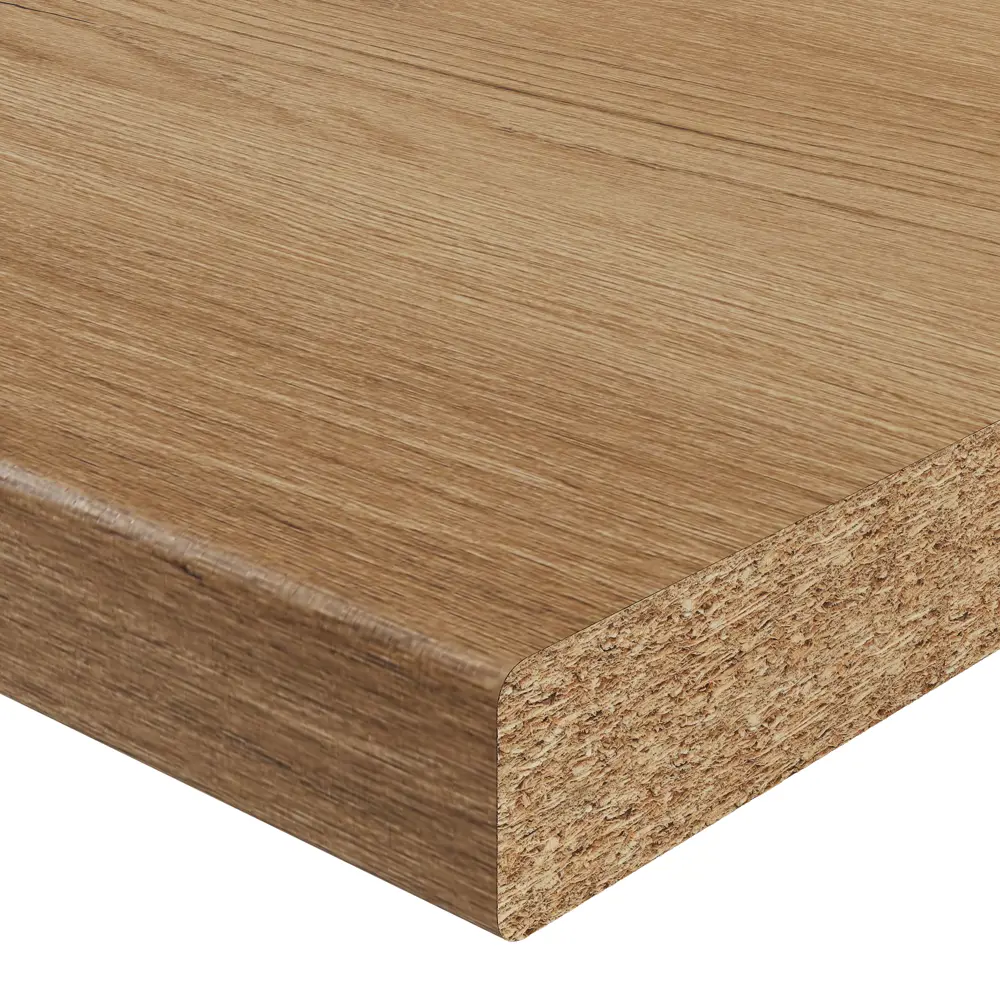 Столешница кухонная Slotex Верея 240x60x3.8 см ДСП цвет золотистое дерево 89365107 STLM-2142067 DELINIA ДСП Постформинг - Вид №3
