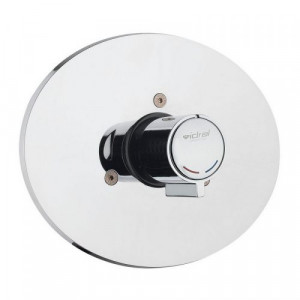 08142/1 Idral Смеситель для душа скрытого монтажа, самозакрывающийся, серия MINIMAL, с защитной коробкой и кнопкой