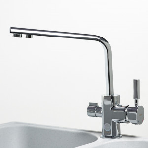 RF6901 Смеситель для кухни однорычажный с фильтром Raiber