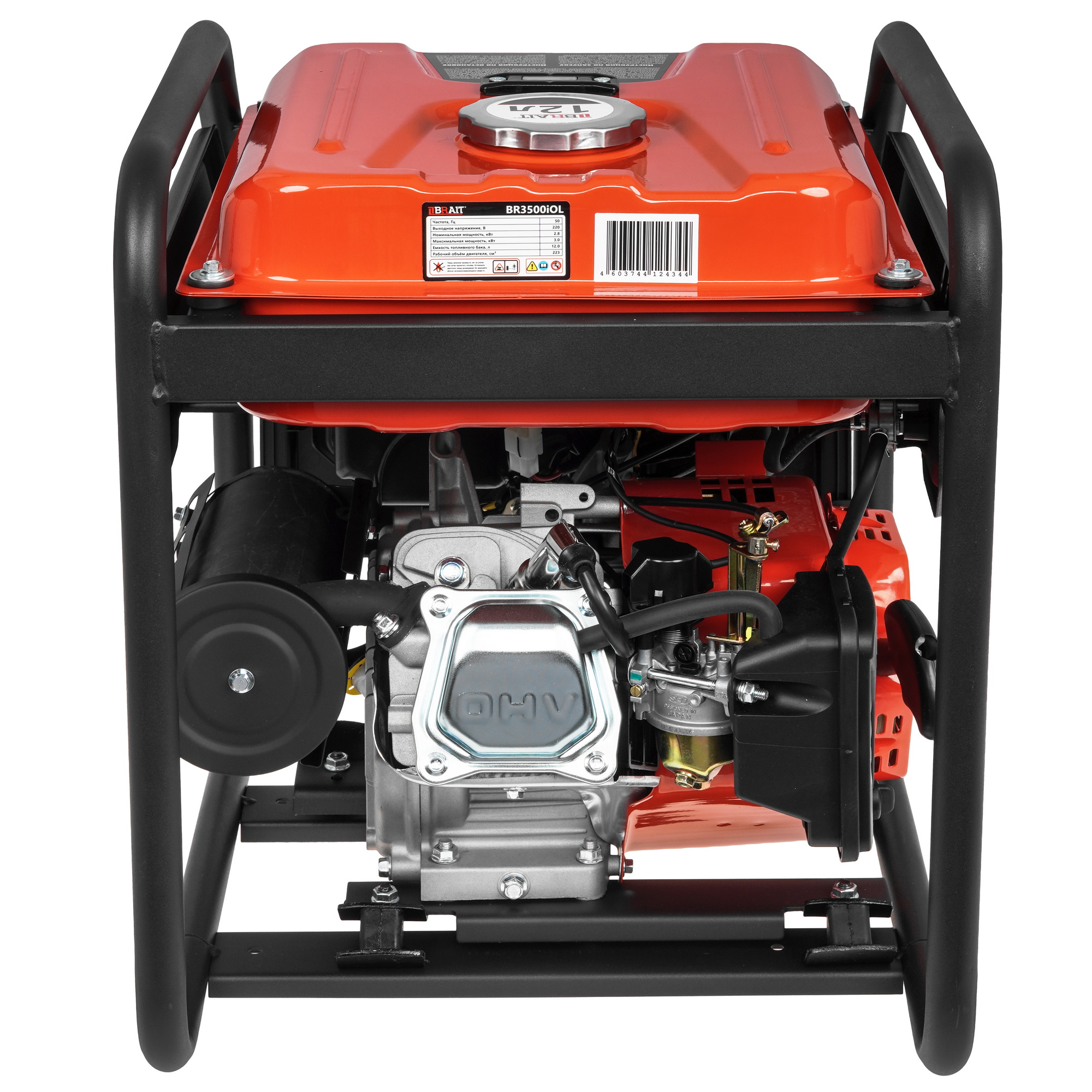 Электрогенератор   бензиновый Brait BR3500iOL 9230917 STDN-0120124 - Вид №3