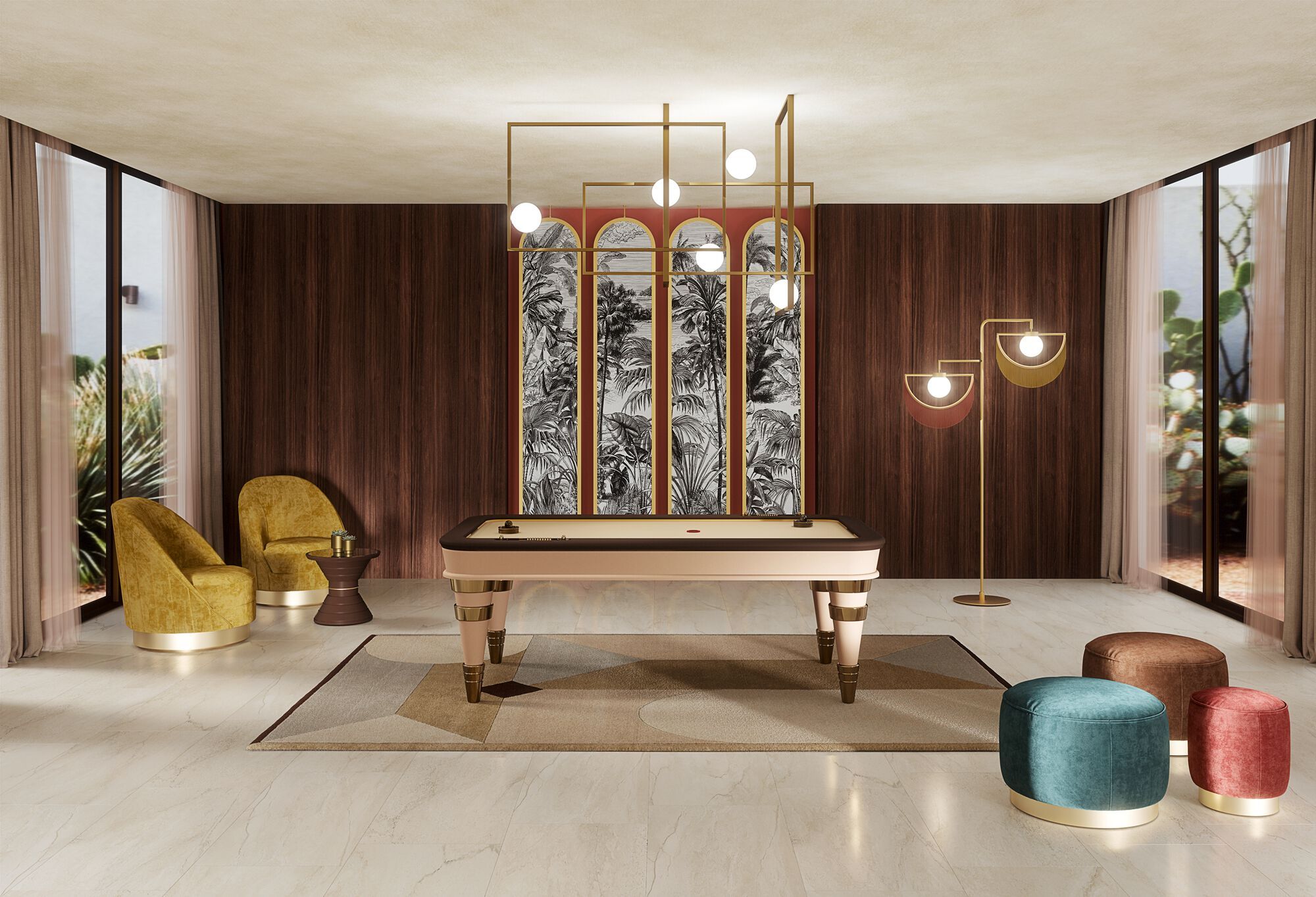 Стол для аэрохоккея Vismara Design ARYA ARCH-00123975 - Вид №2