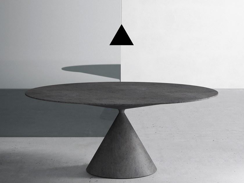 Desalto Стол из шпатлеванного лавового камня Clay sun-id-1423133 - Вид №3