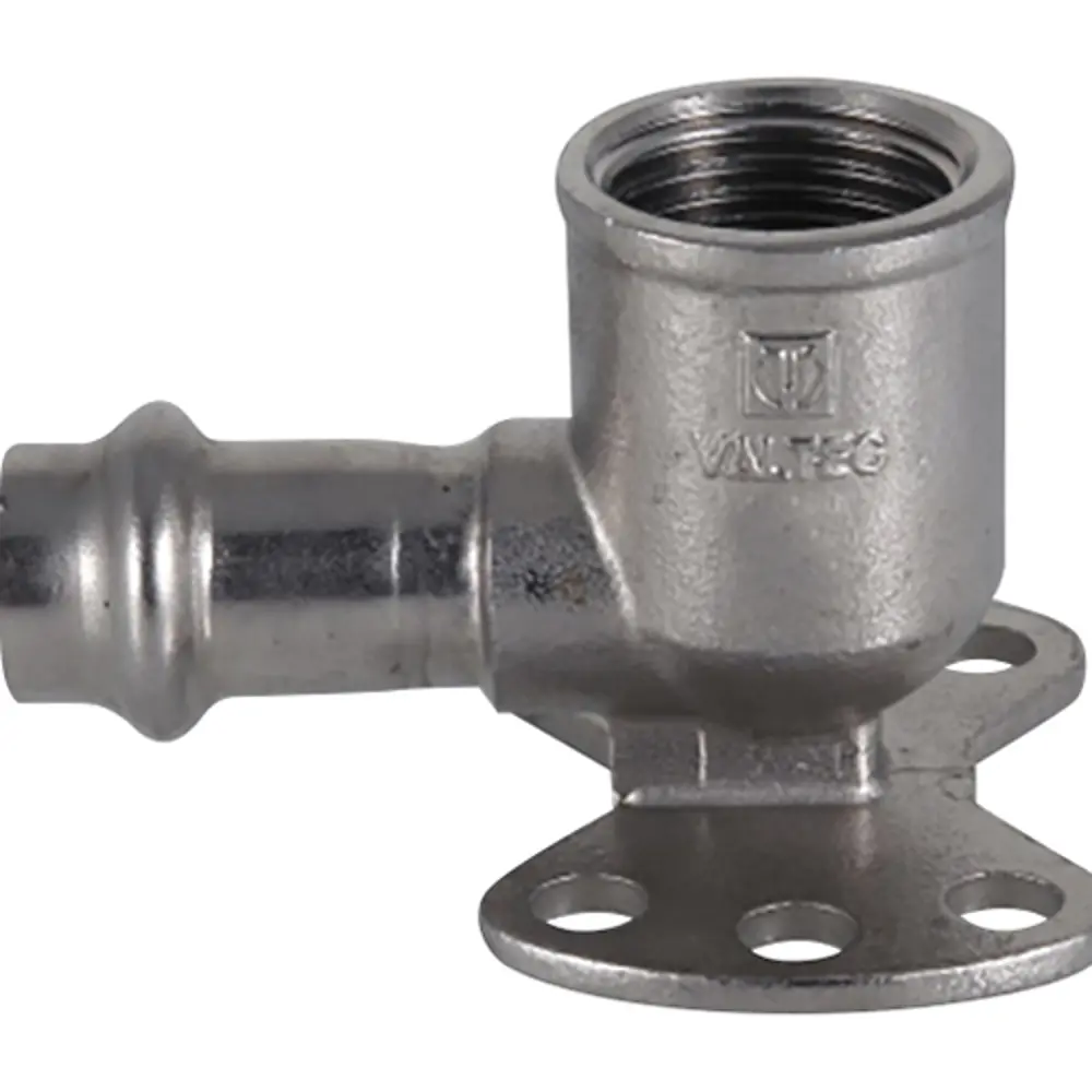 Водорозетка Valtec 1/2"x22 мм ВР нержавеющая сталь 82575887 STLM-2149826  - Вид №3