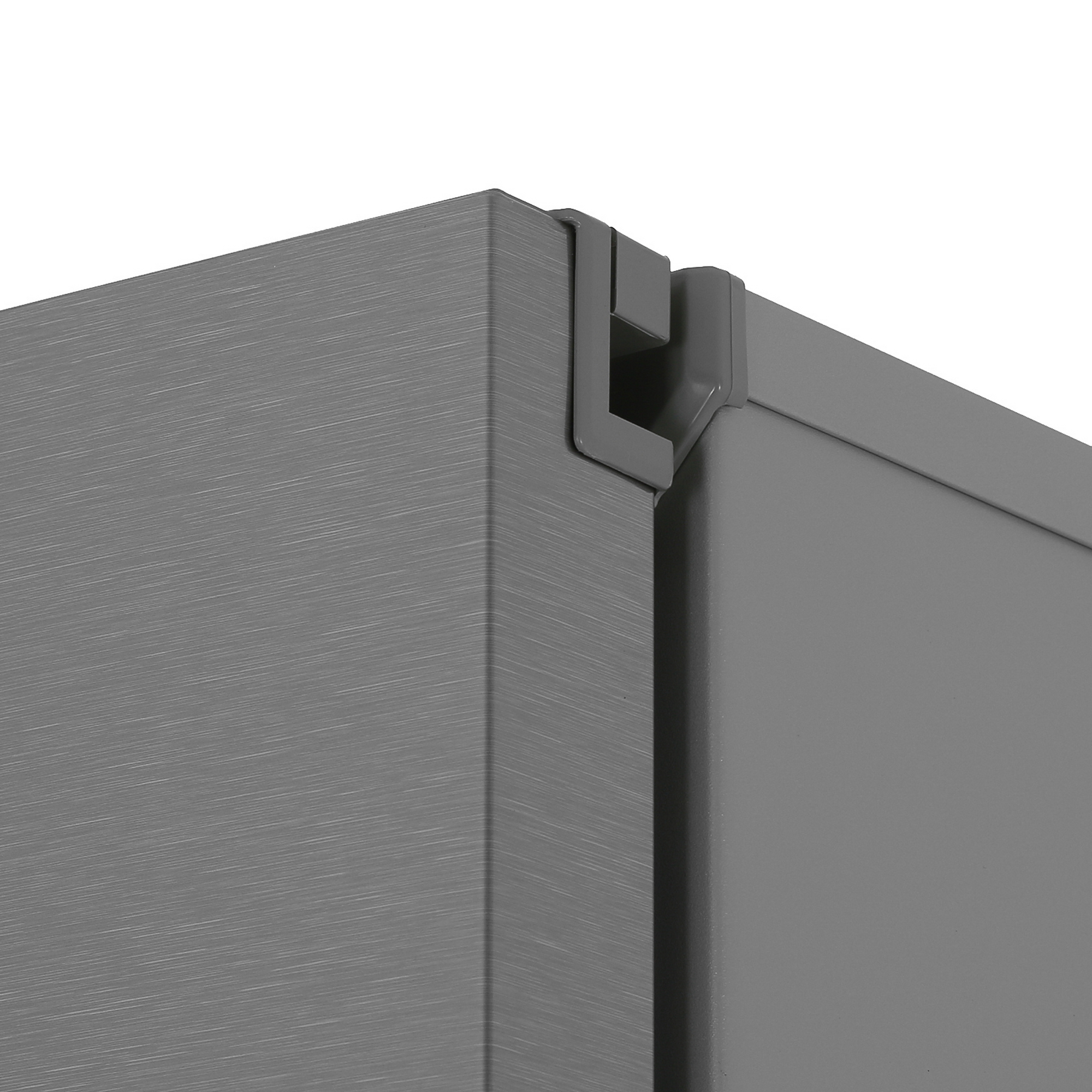 9066255 Холодильник с морозильником   Бирюса C980NF серый STDN-0067083 - Вид №7