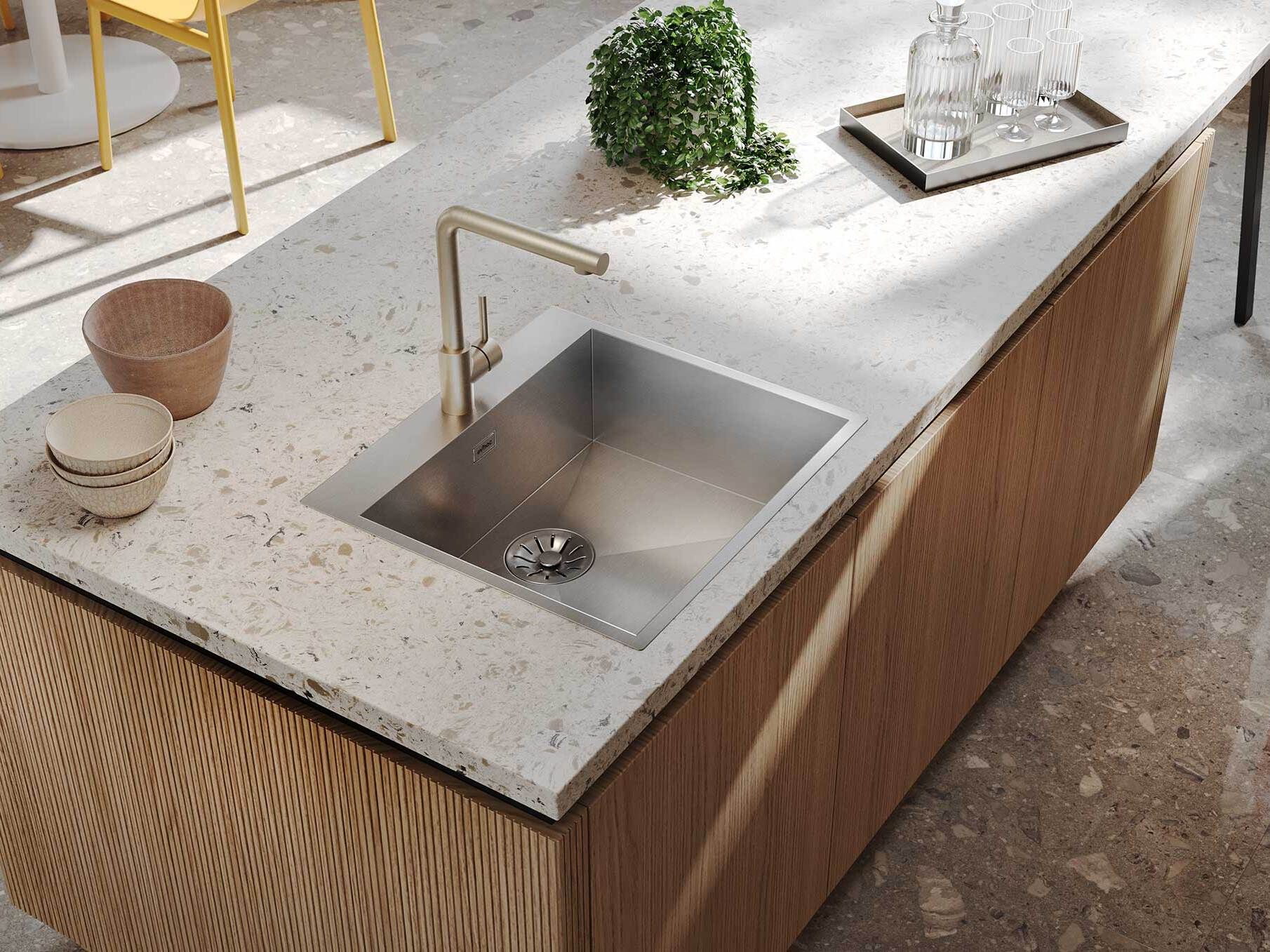 Раковина из нержавеющей стали Evhoc Etherna ARCH-00128105