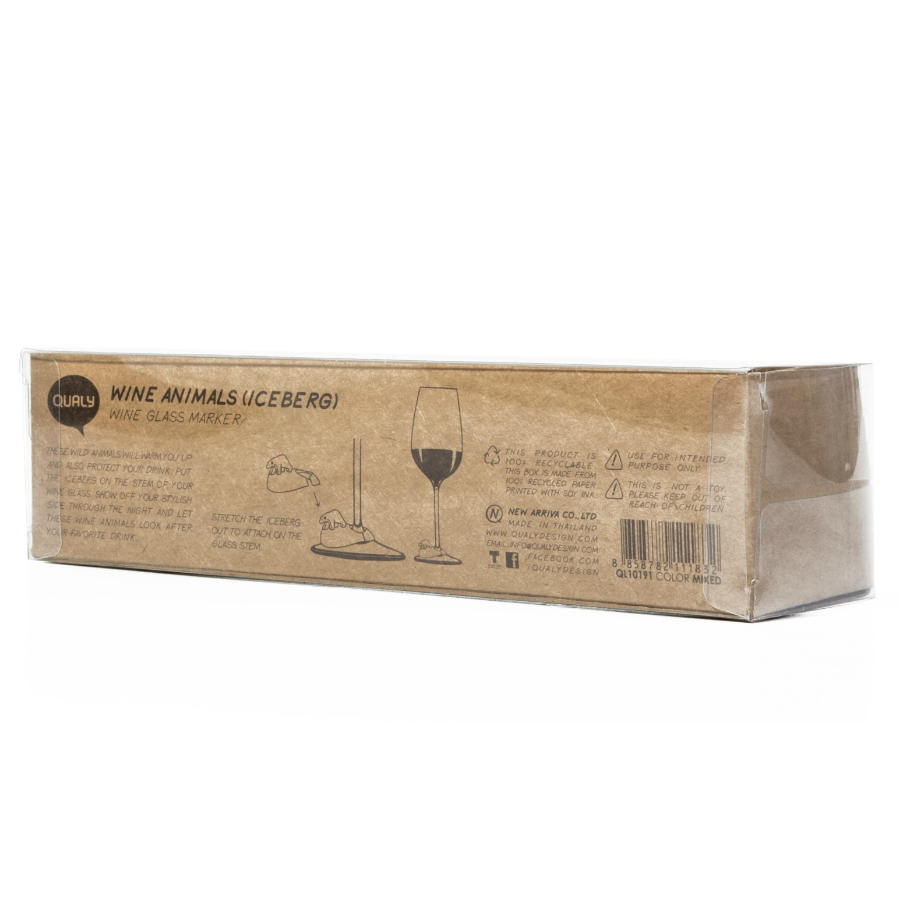 QL10191-MX Маркеры для бокалов cool wine Qualy  - Вид №12