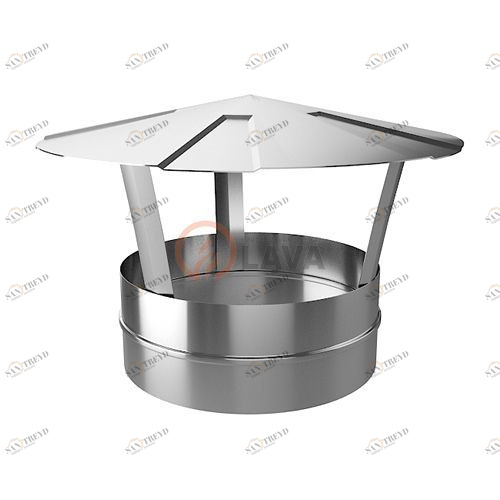 Зонт LAVA 100, нерж. 304 (0,8) 3287