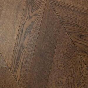 Паркет Ёлка Coswick Молочный Шоколад Дуб Натур (Гладкая) 320х82,55 мм.