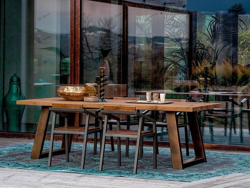 Devina Nais Обеденный стол из массива дерева Wood sun-id-1354148