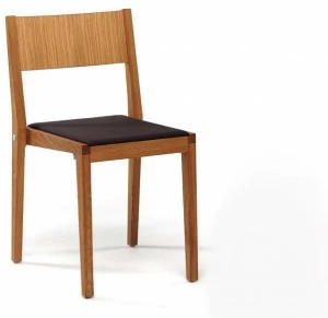 Nola Industrier Стул штабелируемый с обивкой из фанерованной древесины Axel