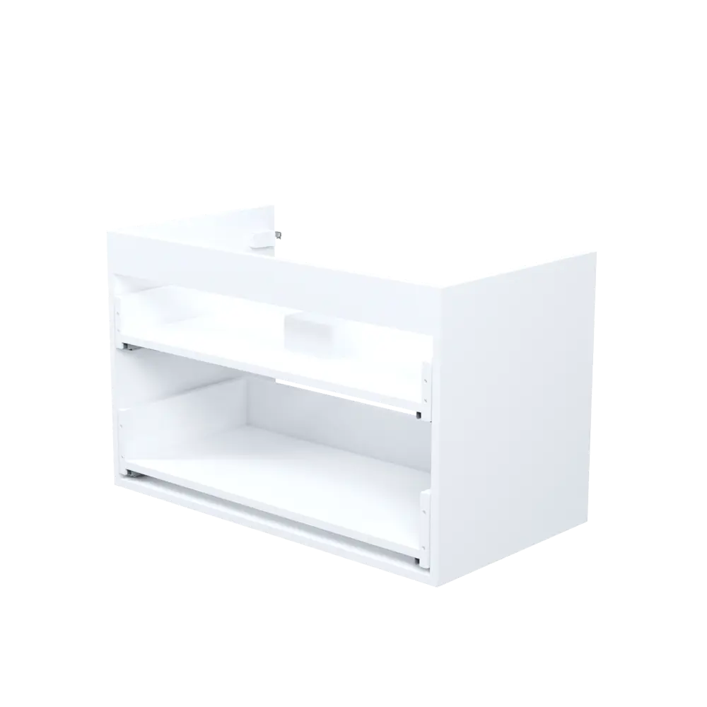 Корпус тумбы подвесной Iddis Lahta LAH80W0i95 50x78.4x43.3 см цвет белый STLM-2120967