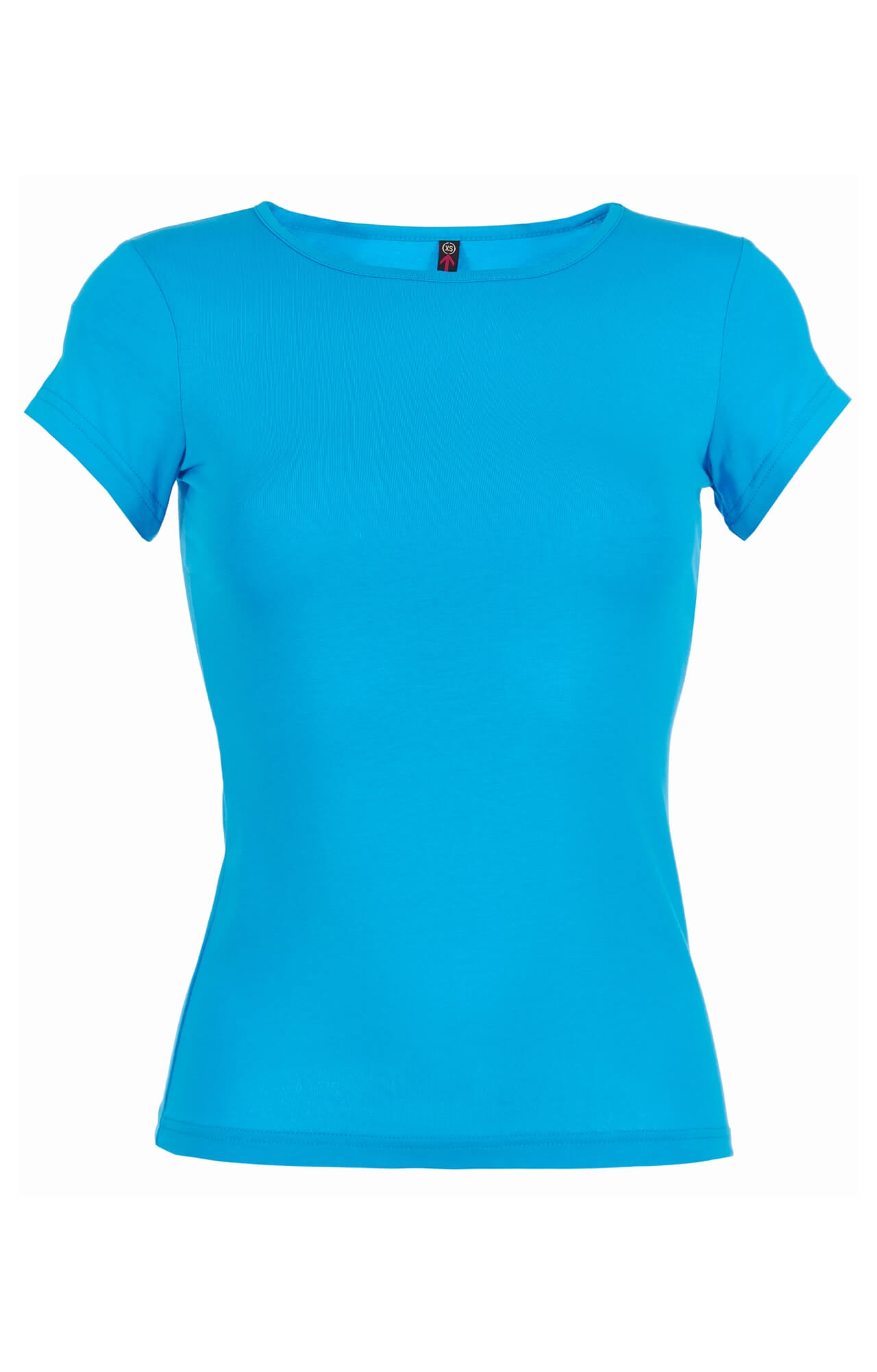 62119 Футболка женская бирюза LUXE  Одежда для официантов  размер XS  - Вид №1