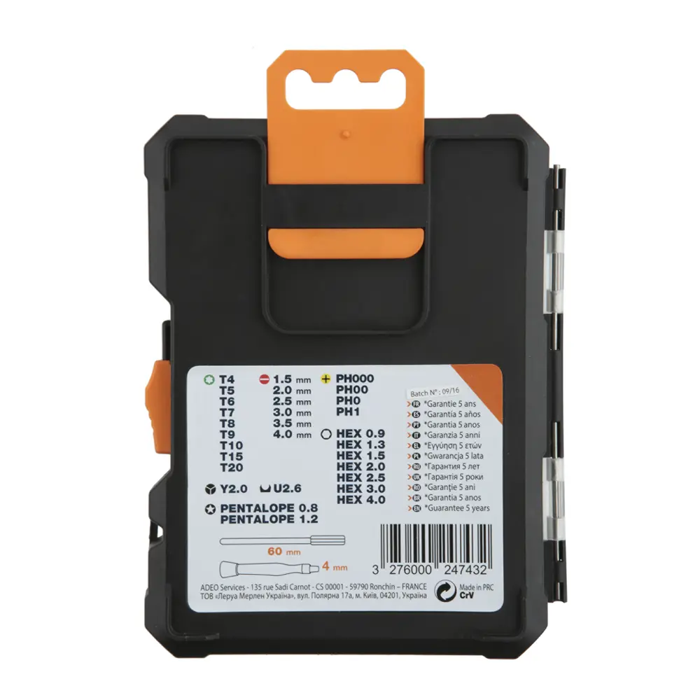 Прецизионная отвертка Dexter с 32 насадками для точных работ 18149090 STLM-0009636 - Вид №12