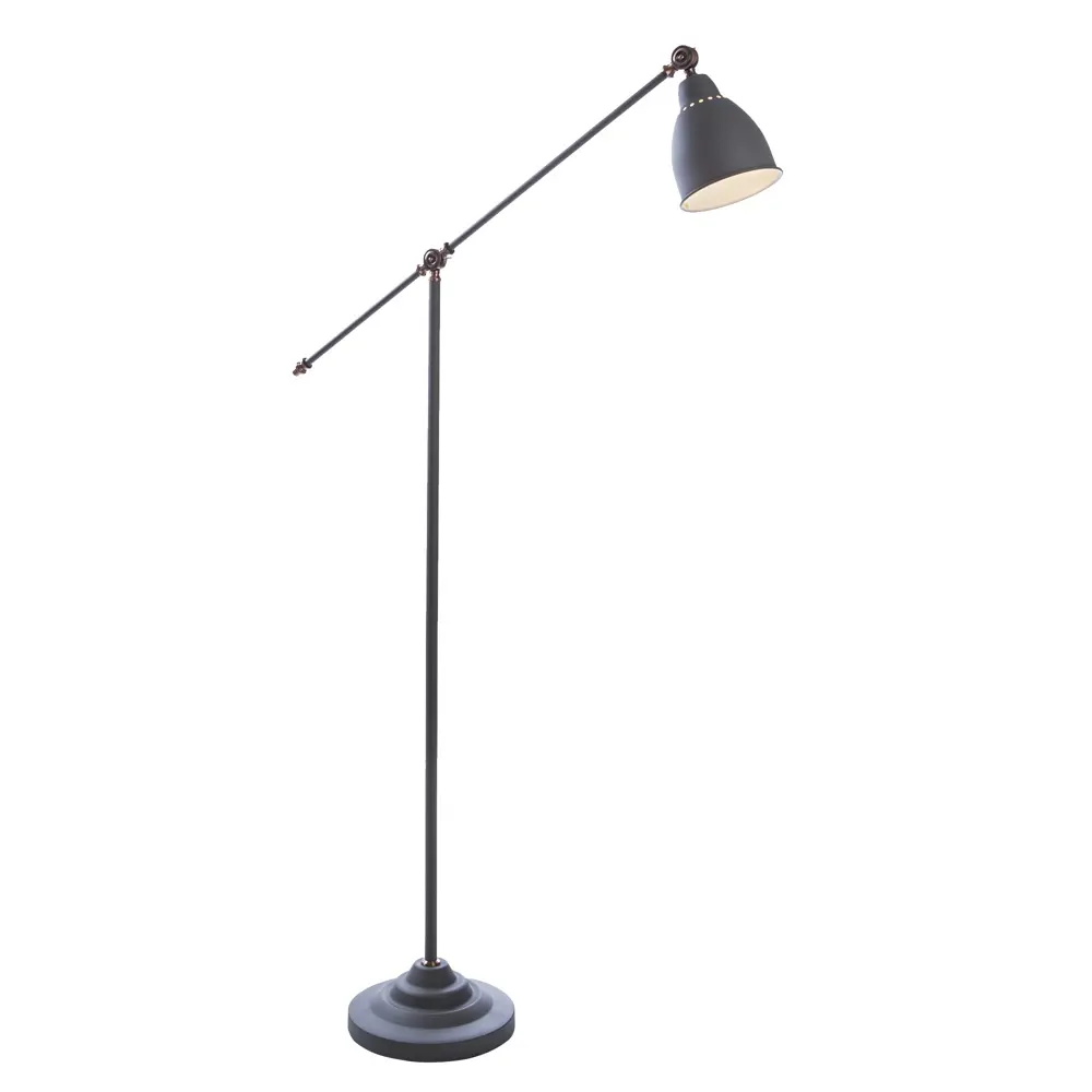Торшер Braccio 1xE27x60 Вт цвет серый матовый Arte Lamp STLM-2058565 - Вид №1