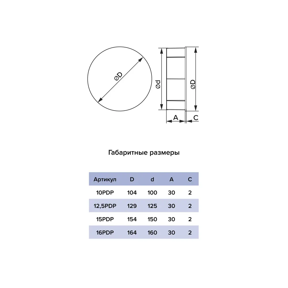 Заглушка вентиляционная ERA D100 - защита воздуховодов от загрязнений 89375348 STLM-1488822 - Вид №4