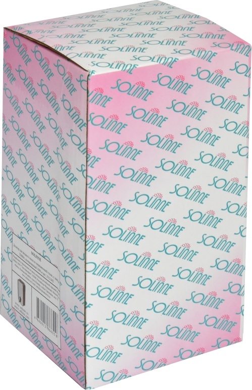 2512.042 Дозатор для жидкого мыла из нерж стали антивандальный TM804 Solinne Puff  - Вид №6