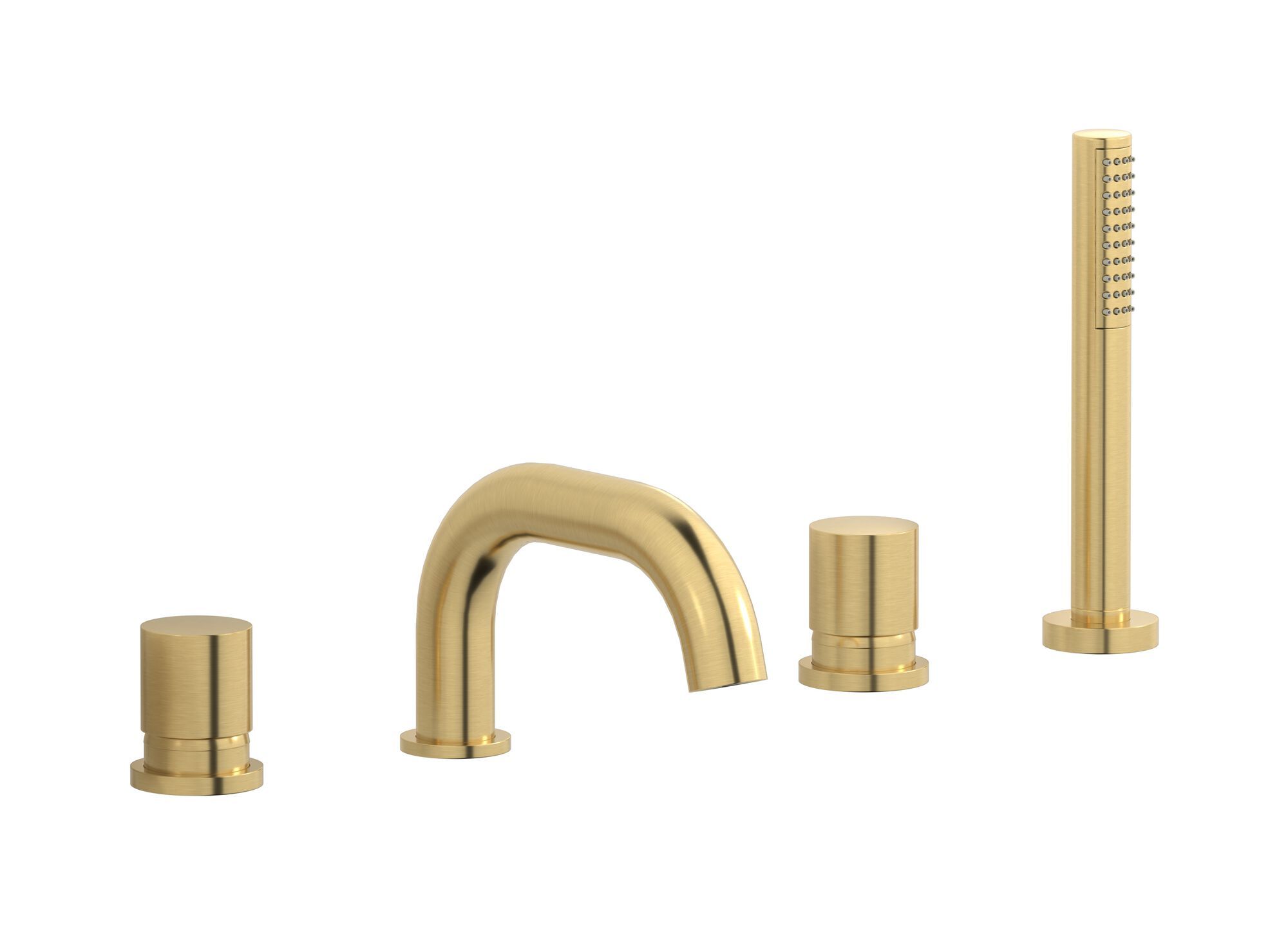 Смеситель для ванны с 4 отверстиями и ручным душем IB Brera ARCH-00040915 - Вид №6