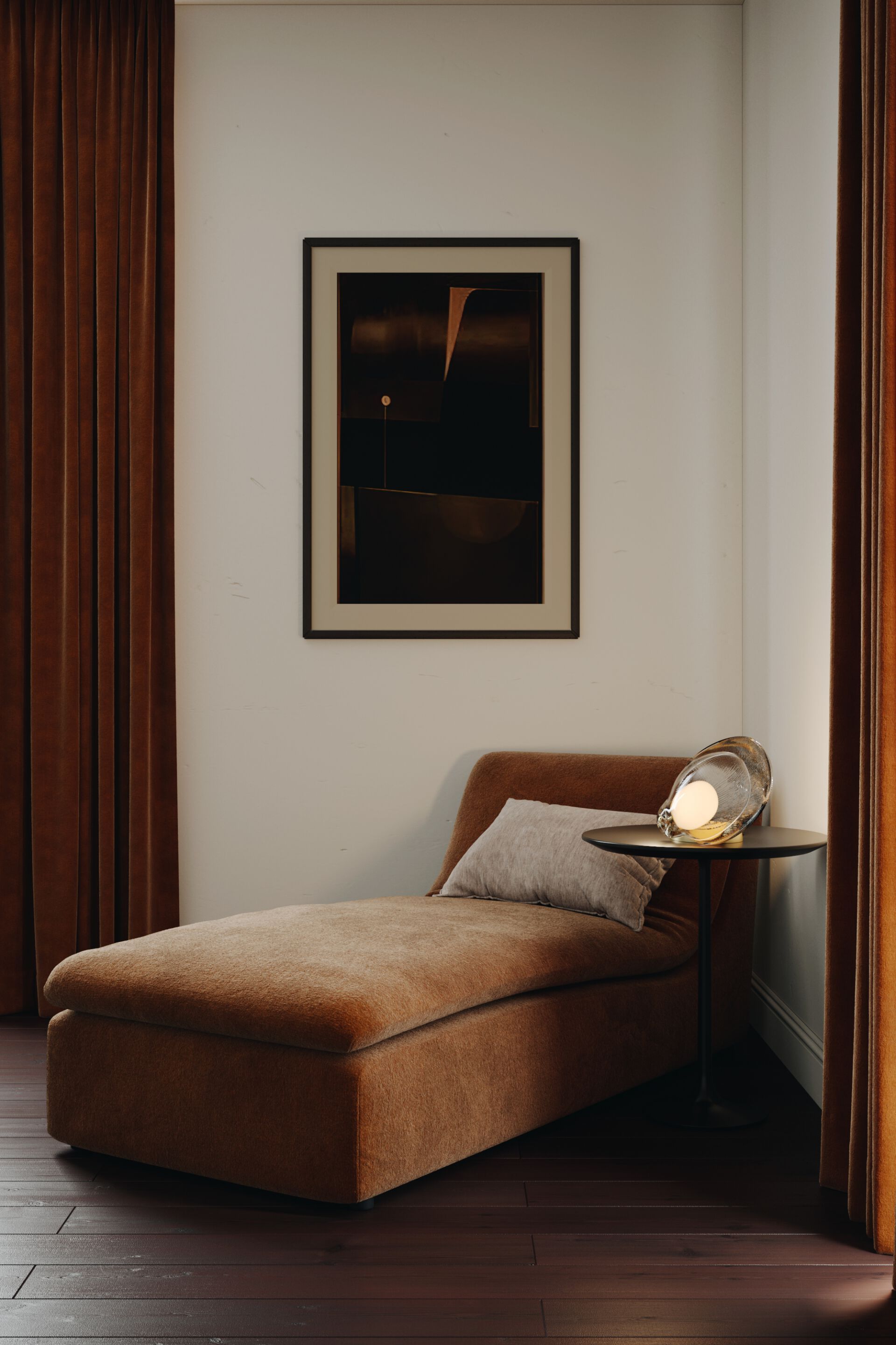 Стеклянная настольная лампа Rakumba лепесток ARCH-00020781 - Вид №3