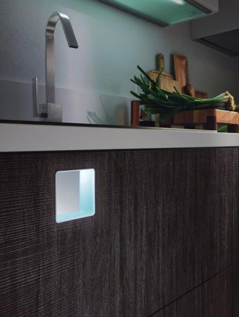 Composit Кухня в современном стиле из дерева с ручками Quadra sun-id-1417535 - Вид №2