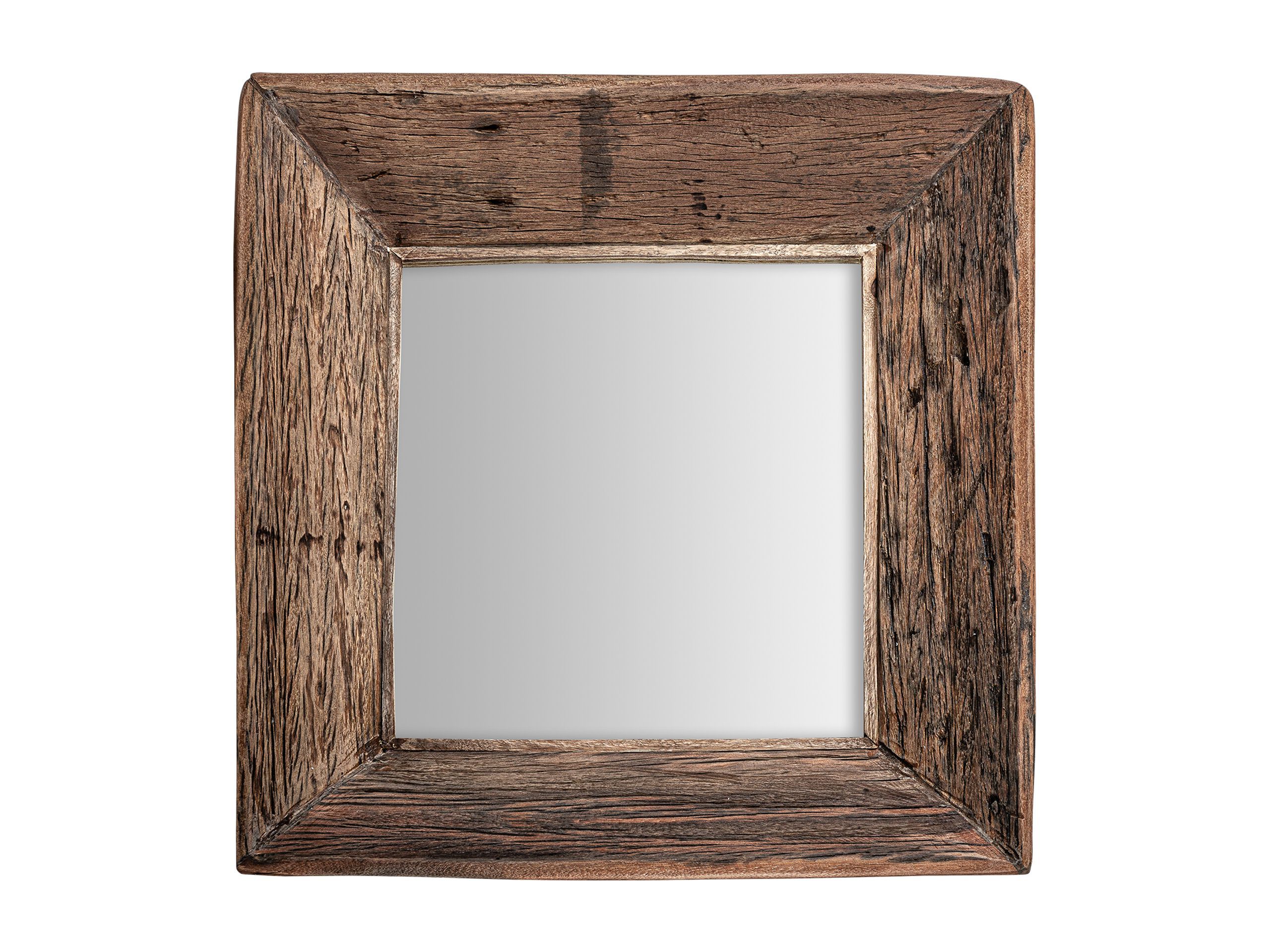 Восстановленное деревянное квадратное зеркало с рамкой Vical Home Walding ARCH-00064331