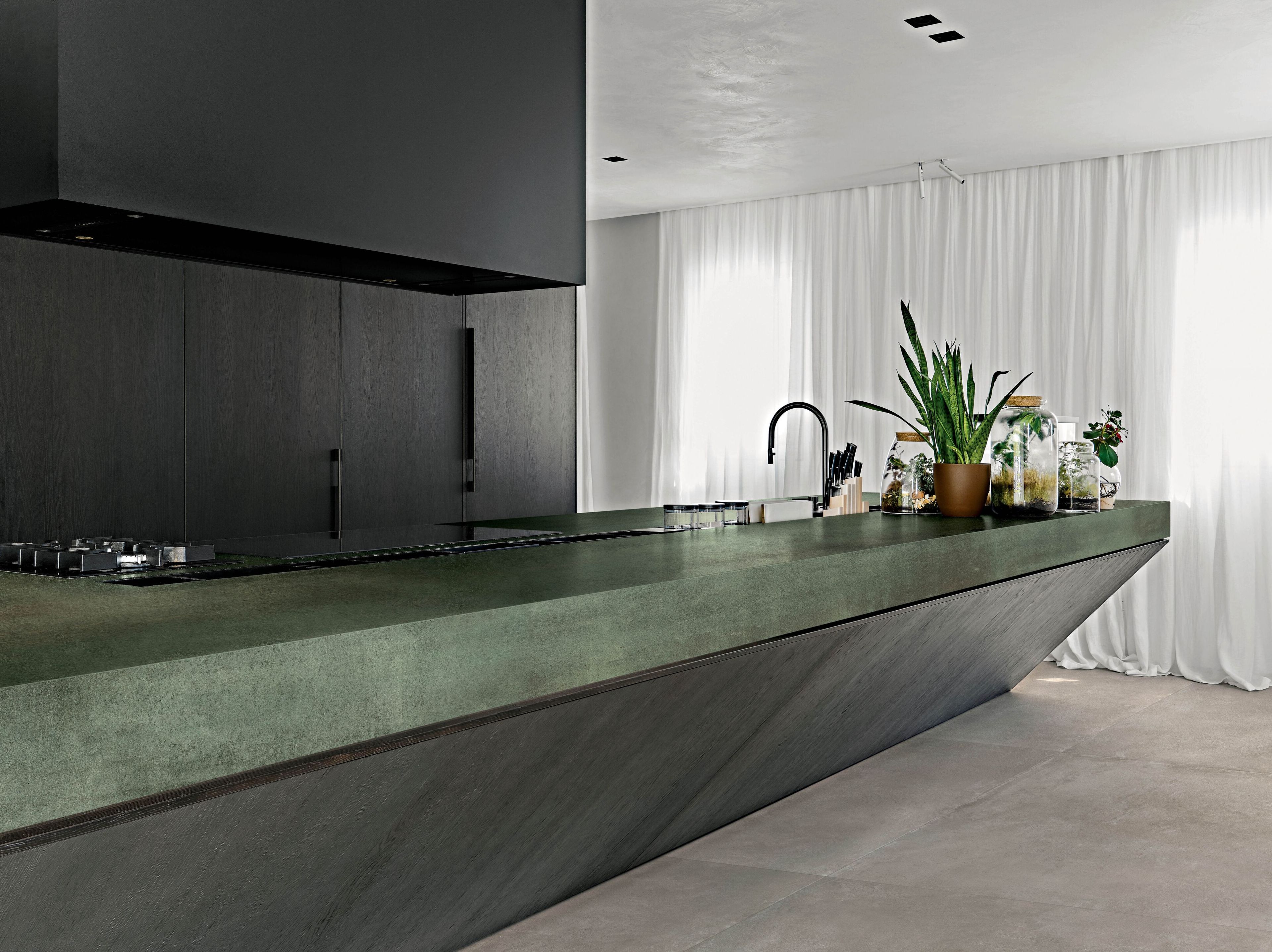 Пол / покрытие для внутреннего и наружного применения с эффектом бетона и металла Florim Ceramiche FORMATECH ARCH-00079800