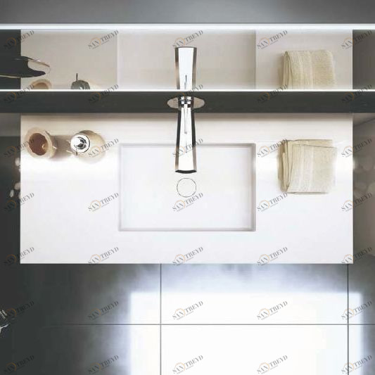 46873 Накладная раковина на столешницу  овальная MOMA Design 