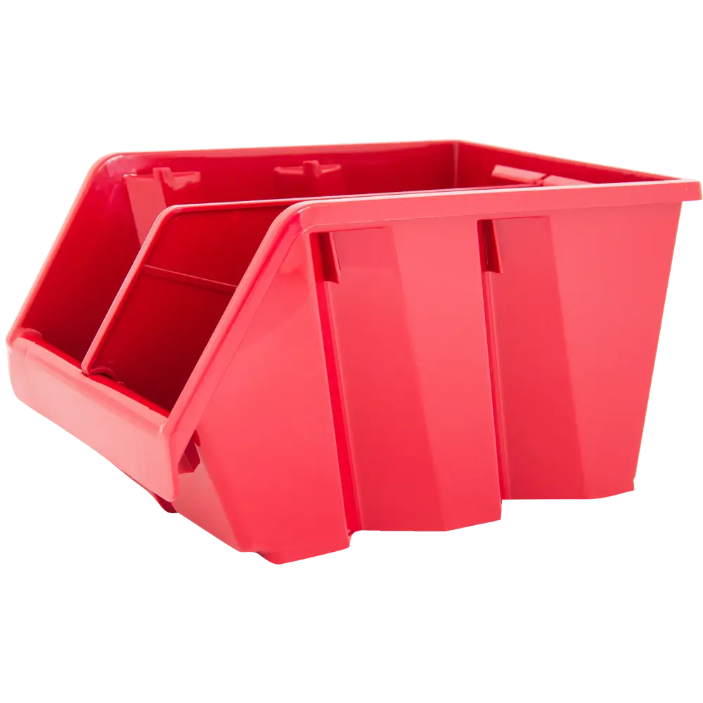Лоток Volf 15.5х22.5х12.8 см, пластик, цвет красный Santreyd STLM-2166593