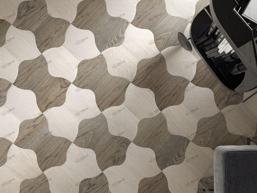 Alma by Giorio Двухслойный матовый паркет Geometrici sun-id-1353144