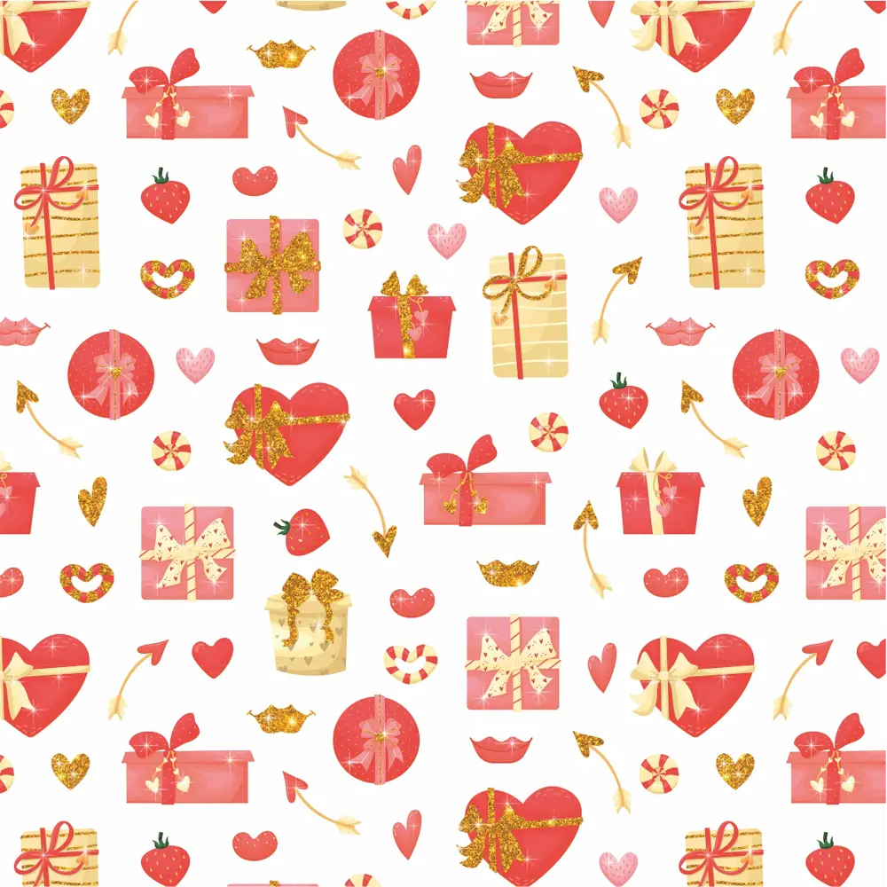 Симфония - Упаковочная бумага «С любовью» для особенных подарков 85262974 STLM-0060618