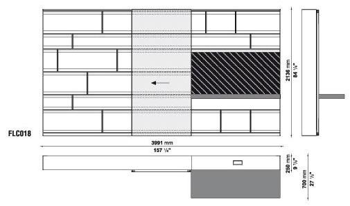 B&B Italia Модульный открытый книжный шкаф Flat.c sun-id-1463765 - Вид №32
