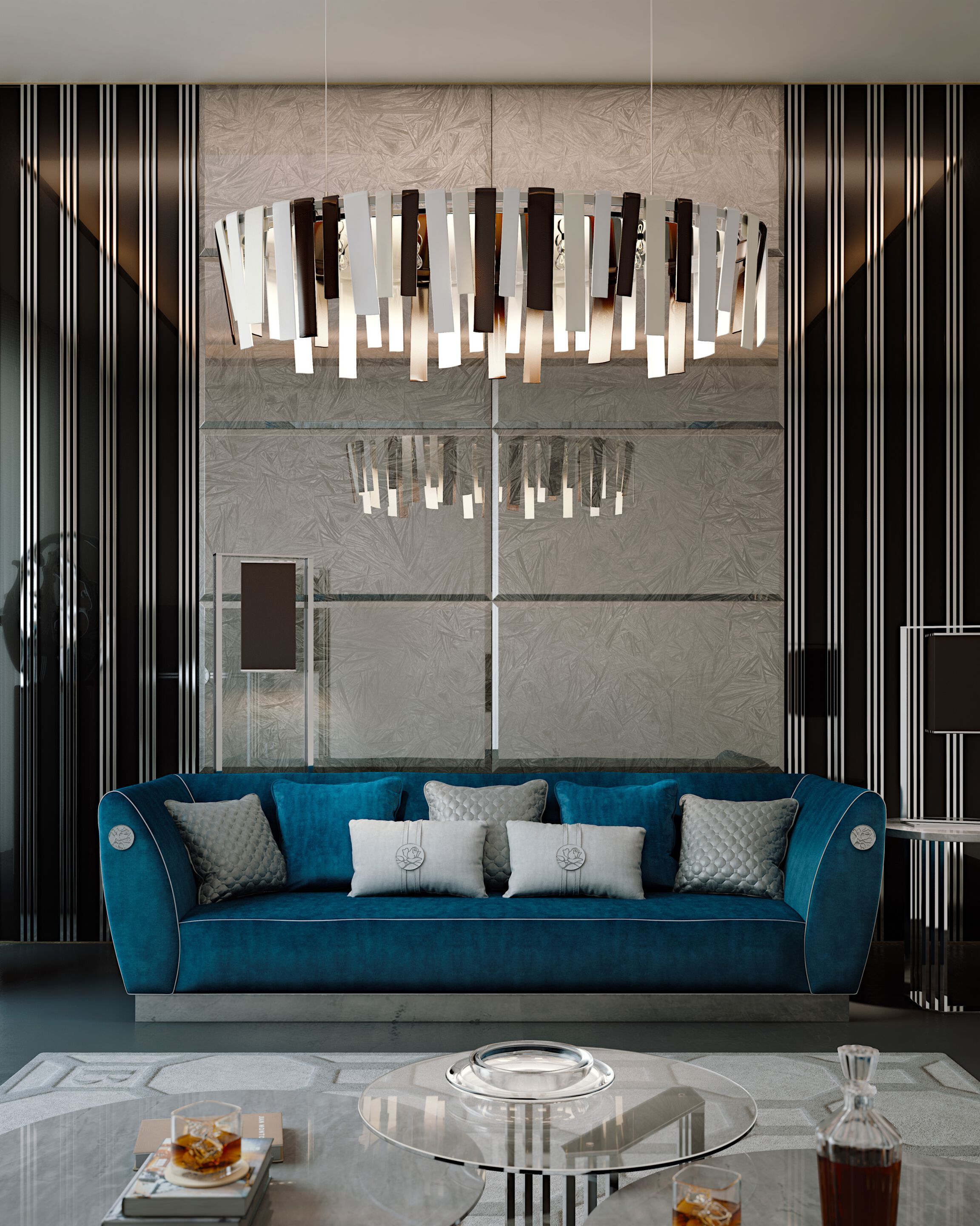 3-местный тканевый диван Bizzotto Italia Symphony-Infinity ARCH-00048073 - Вид №2