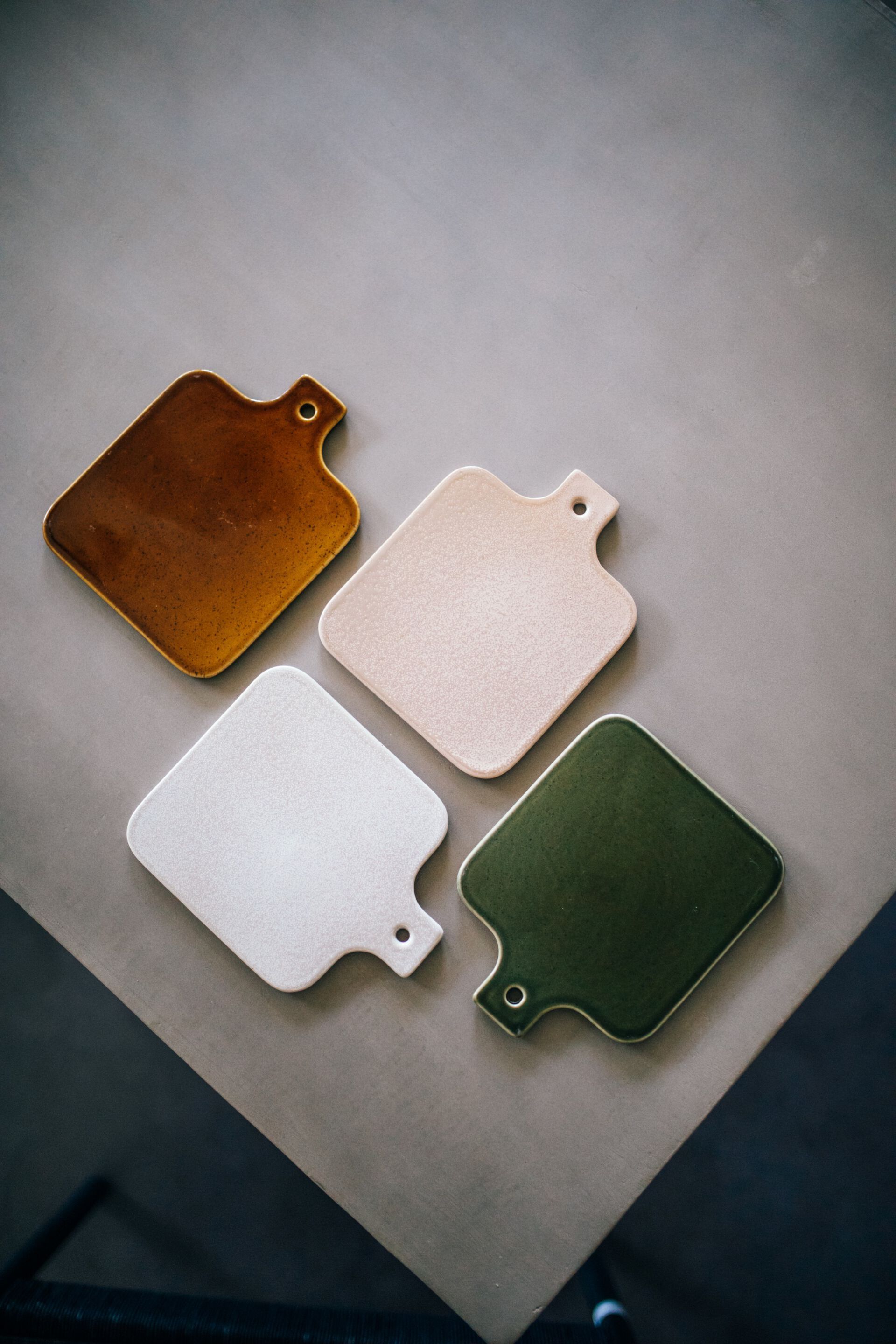 Квадратная разделочная доска из керамогранита с ручкой POMAX Спиро ARCH-00030207 - Вид №3