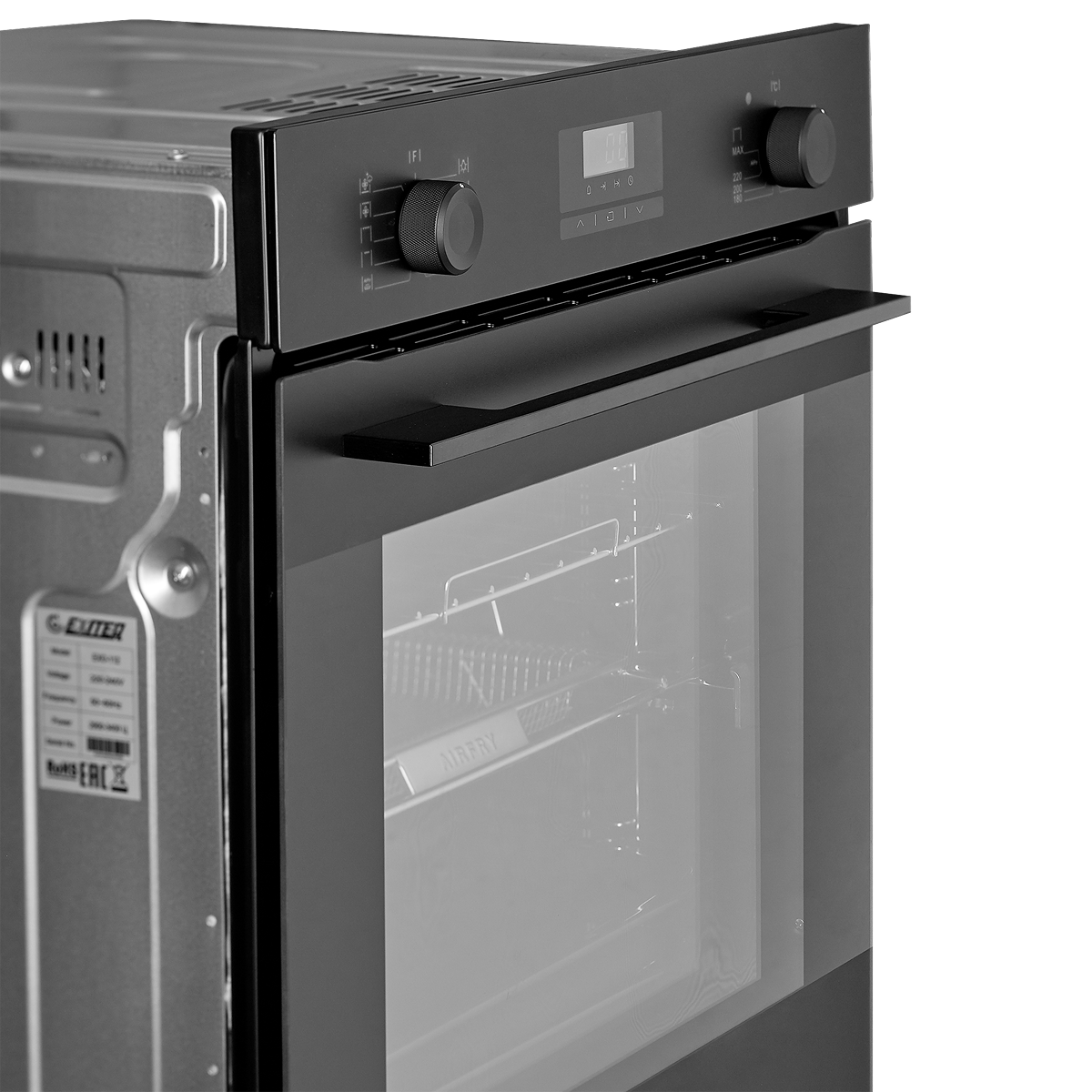 9283400 Электрический духовой шкаф EXITEQ EXO-112 черный STDN-0050436 - Вид №4