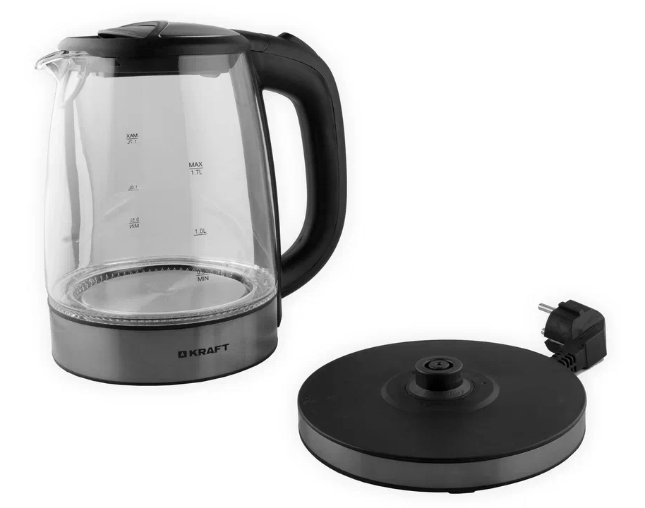 5326586 Электрочайник Kraft KF-KC1707BL черный STDN-0086321 - Вид №5