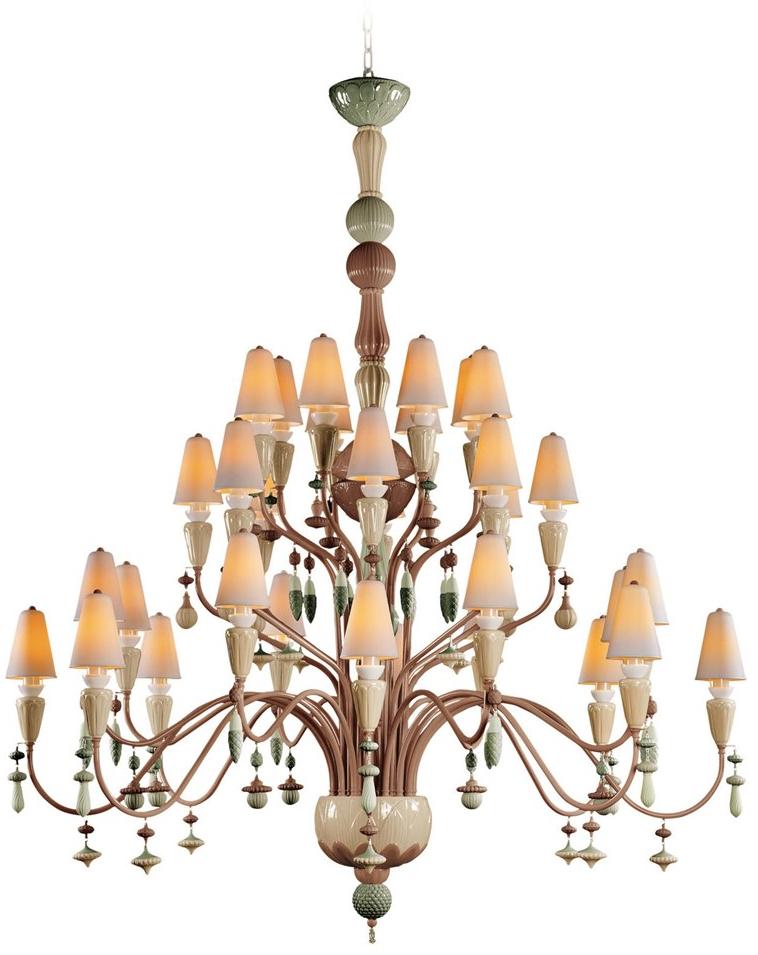 Lladró Люстра из фарфора Ivy&seed 01023840 - Вид №1