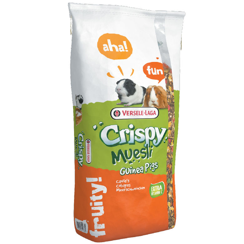 Т0043858 Корм для грызунов Cavia Crispy для морских свинок, с витамином E 20кг VERSELE-LAGA 