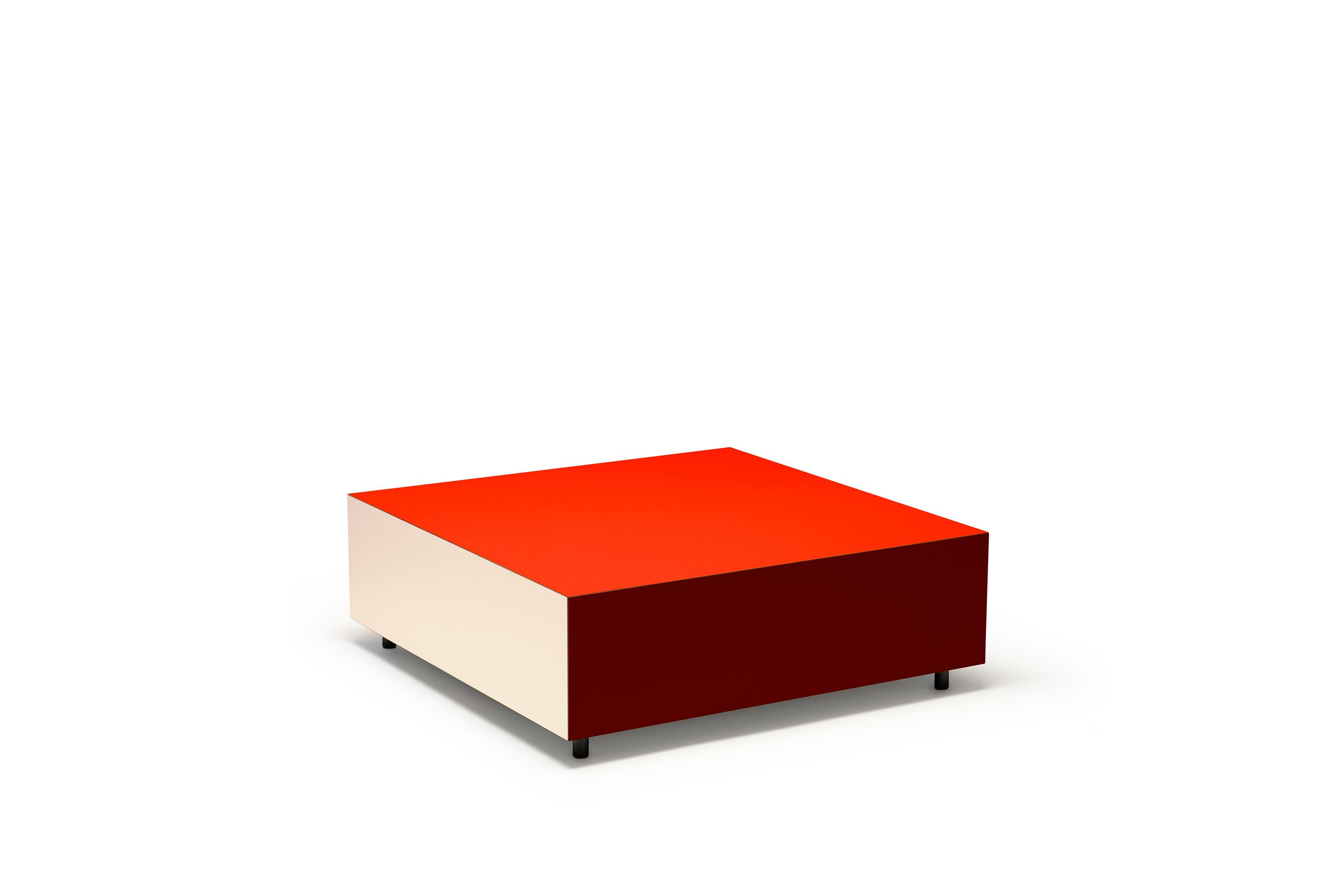 Низкий квадратный журнальный столик из фанеры Established&Sons Bloc ARCH-00108463 - Вид №22