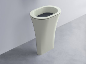 AMLA65-PM+AMPILO-BA+AMCOLO-PM Раковина Amedeo Ovale отдельностоящая cielo Enjoy + Amedeo