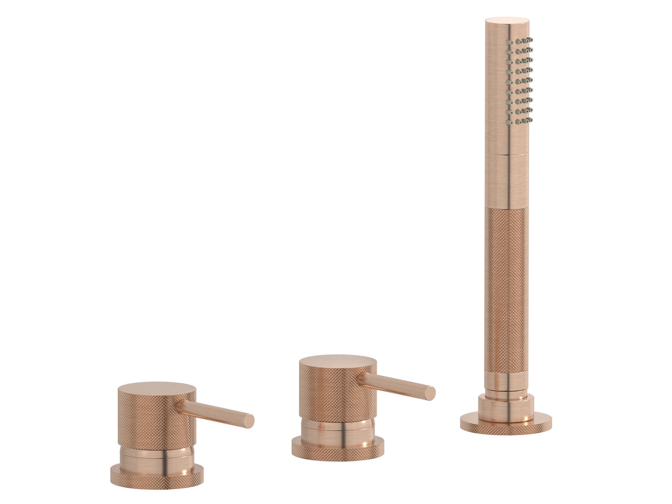 Однорычажный смеситель для ванны с 3 отверстиями и ручным душем IB промышленность ARCH-00145662