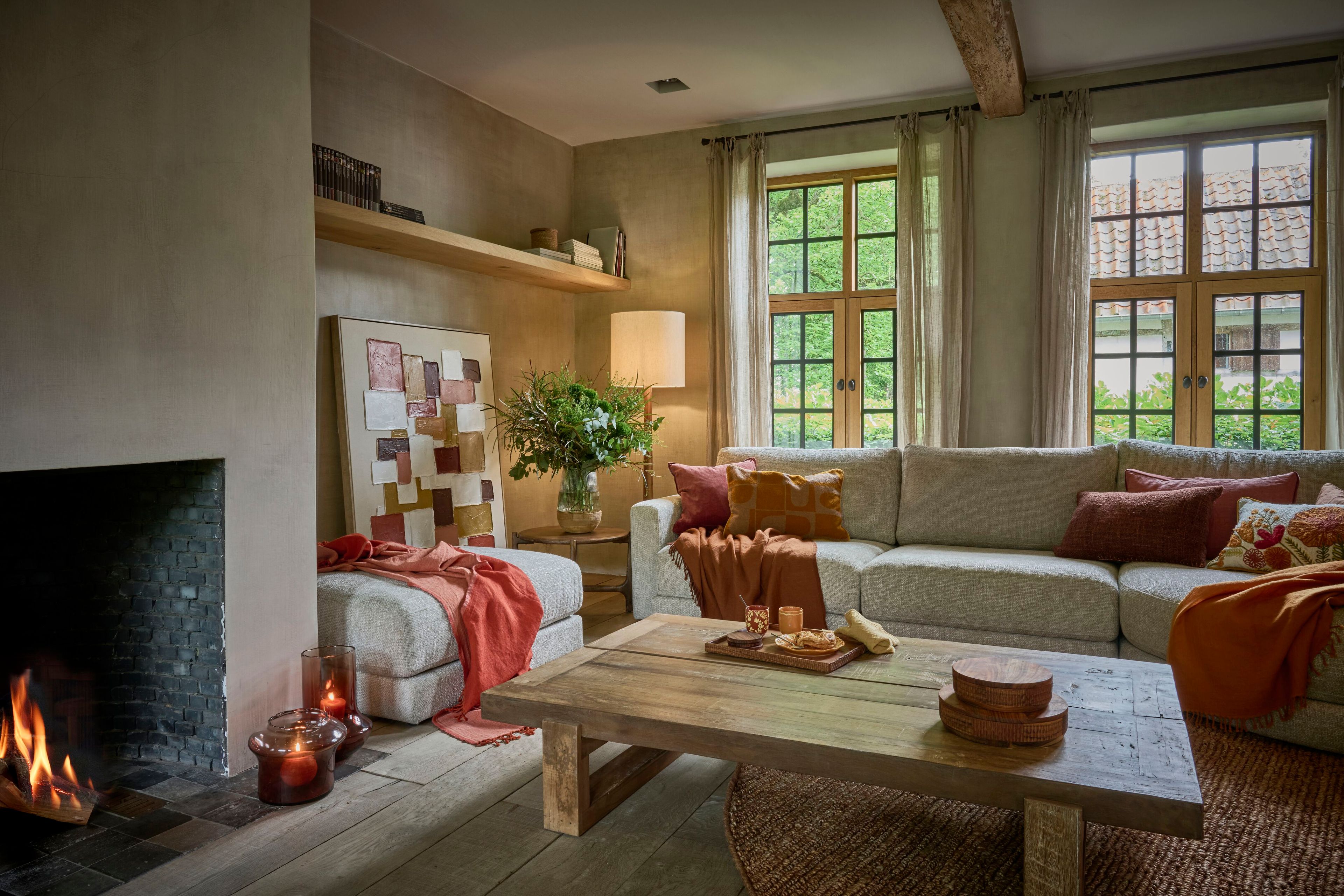 Деревянная и стеклянная ваза / подсвечник POMAX Arbre ARCH-00038800 - Вид №8