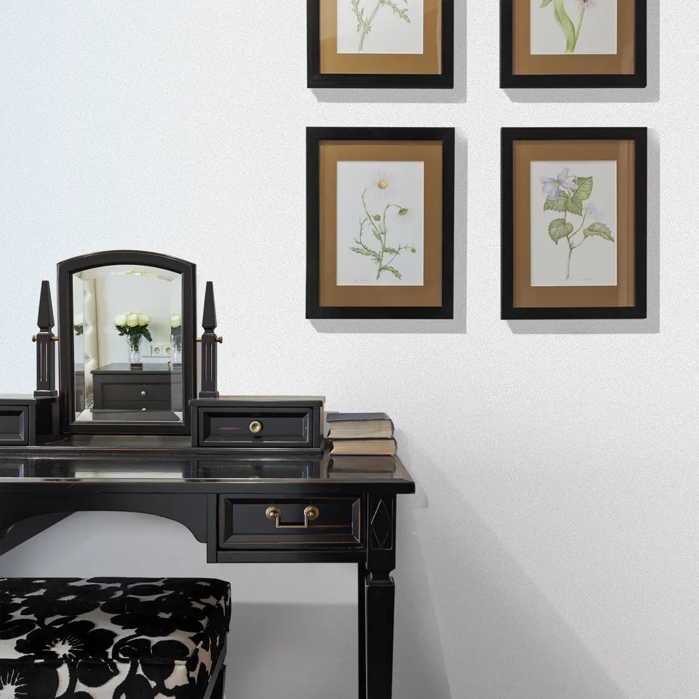 Обои флизелиновые Erismann Modevlies 10М под покраску белые 1.06 м 2000-1 MODEVLIES 10M STLM-2119559 - Вид №2