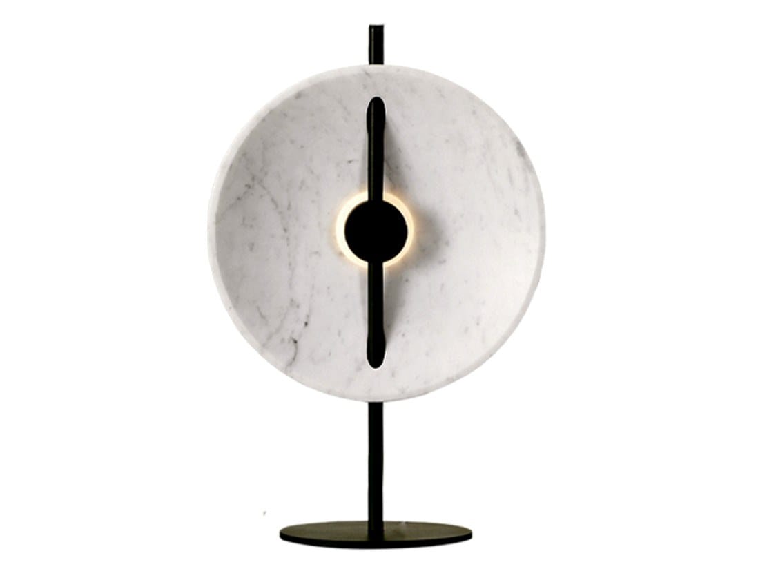 Светодиодная настольная лампа из каррарского мрамора Rakumba Mito ARCH-00033578