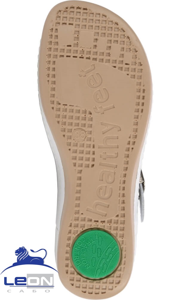 61969 Сабо "Leon" женские белые LEON  Медицинская обувь  размер 39  - Вид №4