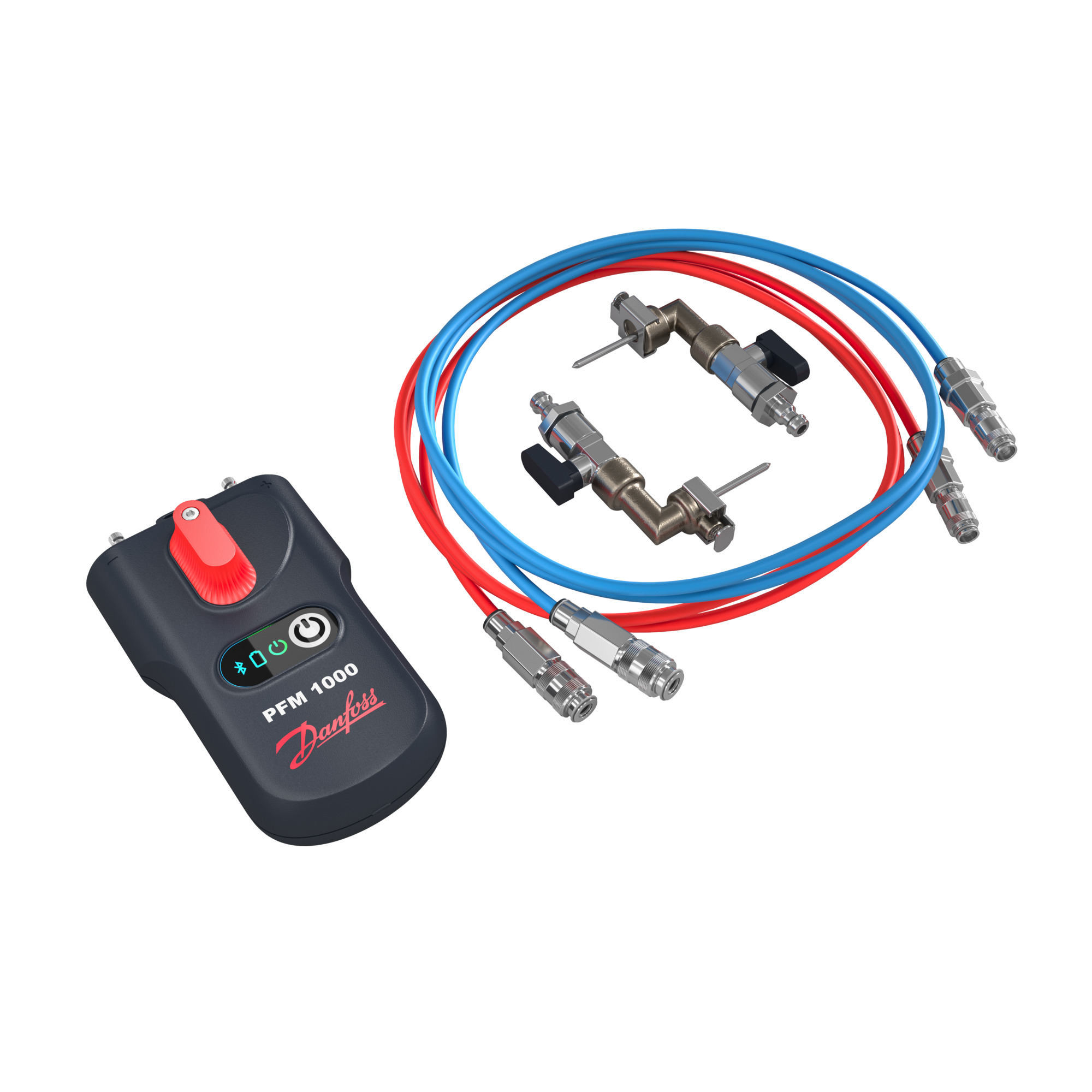 Danfoss Прибор для измерения перепада давлений и расхода PFM PFM 1000 измерительный прибор PN20 бар 003Z8261  - Вид №10