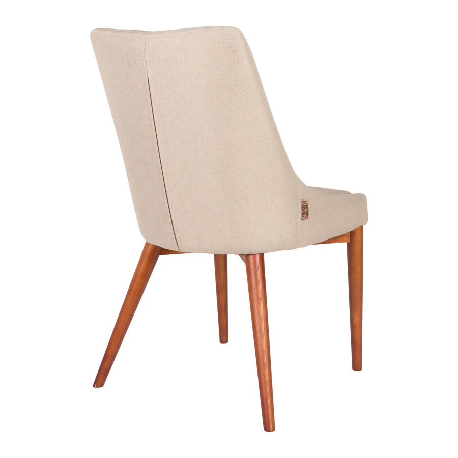 Кресло Juju молочное Dutchbone 1100233 - Вид №6