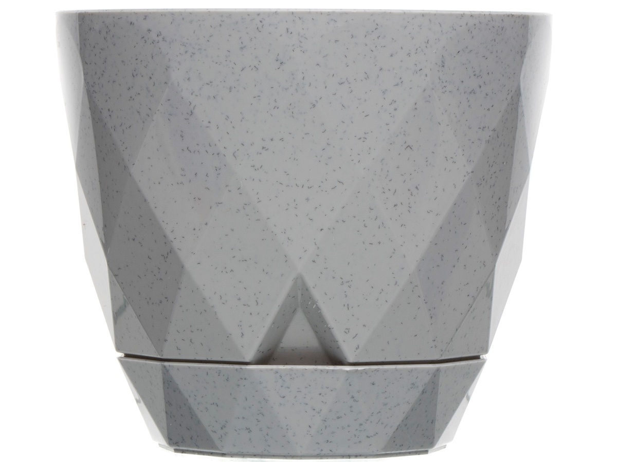 Горшок для цветов Rico 0.3L Grey NAVAKO 16013 - Вид №1