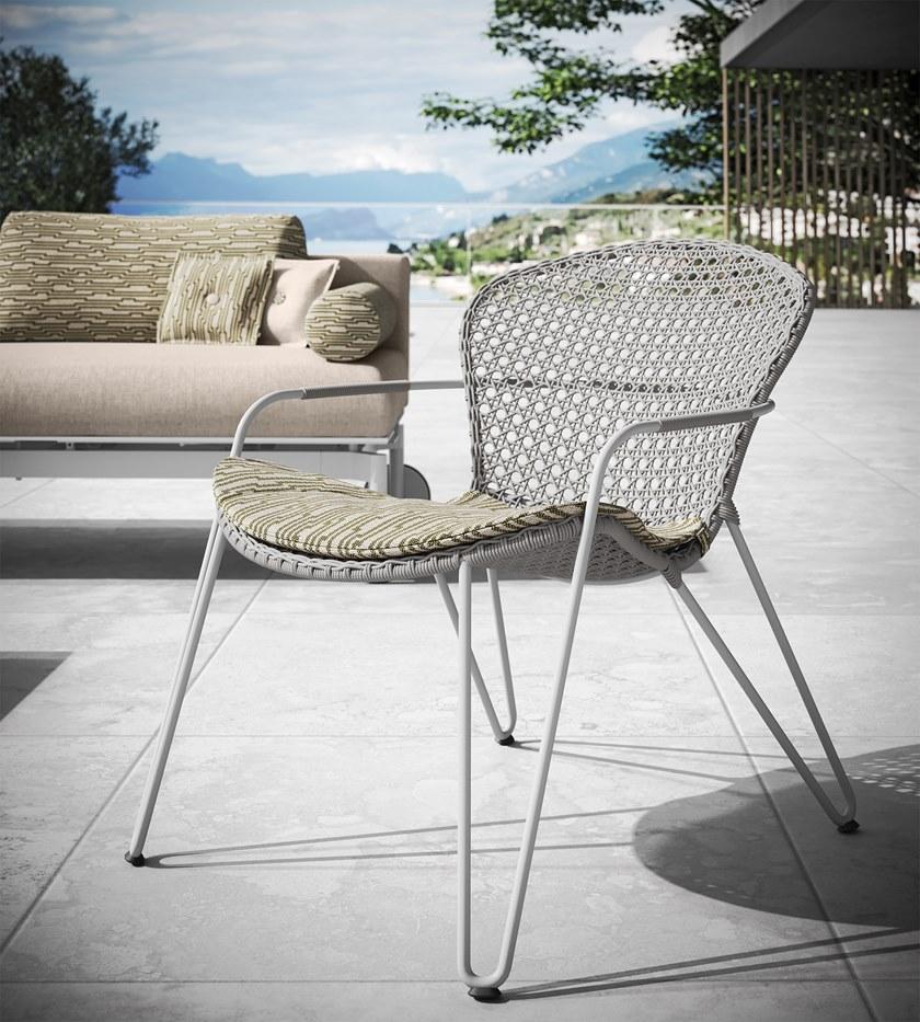 Joli Штабелируемое алюминиевое кресло с подлокотниками Fizz sun-id-1470971 - Вид №5